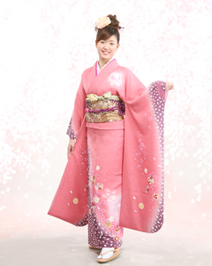 成人式の振袖写真